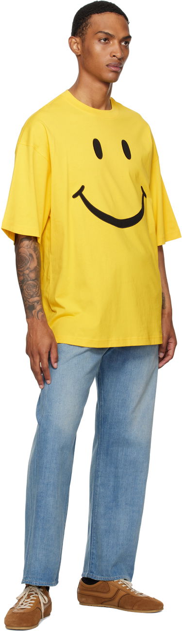Tričko Moschino Moschino Smiley® Organic Cotton T-Shirt Žltá | 252ZZ072352411027, 3