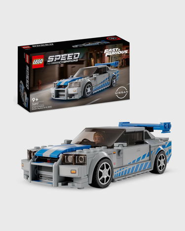 Zberateľské LEGO Fast & Furious – Nissan Skyline GT-R (R34) Šedá | 6426026, 3