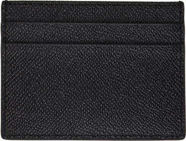 Peňaženka Dolce & Gabbana Black Logo Plaque Card Holder Čierna | BP0330AG219, 2