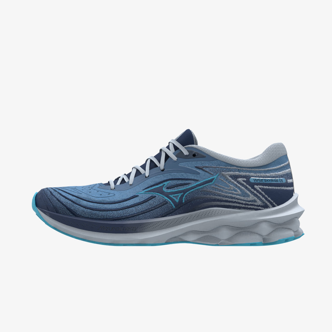 Tenisky a topánky Mizuno Wave Skyrise 5 Parisian Blue/ River Blue/ Estat Modrá | J1GD240971, 0