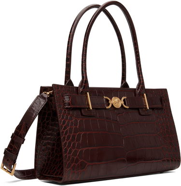 Kabelka Versace Croc-Effect '95 Bag Vínová | 1013168_1A08724_1R70V, 1