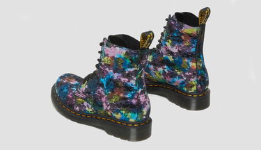 Tenisky a topánky Dr. Martens 1460 Pascal Confetti Suede Lace Up Čierna | DM27245001, 3