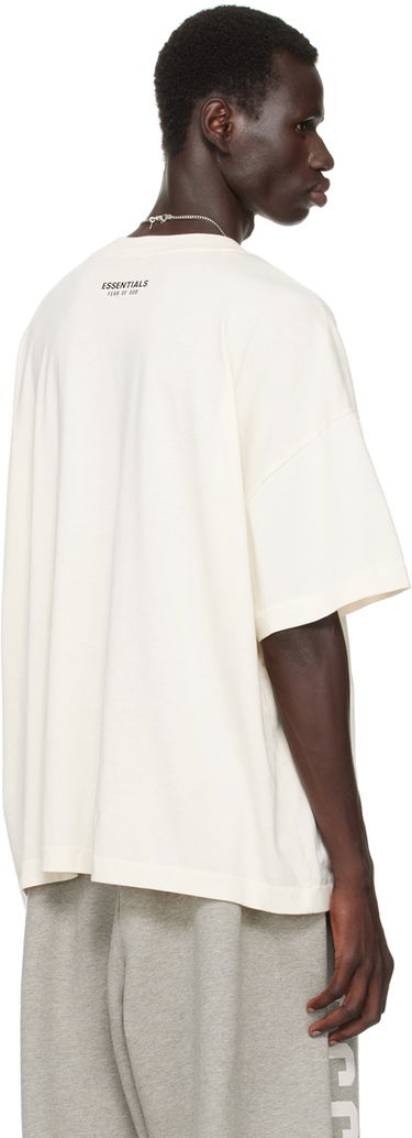 Tričko Fear of God Essentials T-Shirt Biela | 125BT244282F, 2