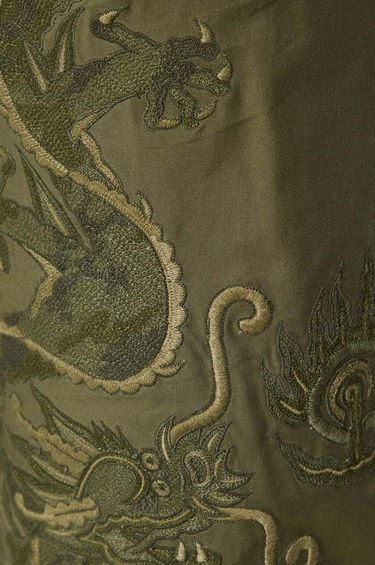 Cargo nohavice Maharishi Maharishi Original Dragon Snopants Zelené | 5063.OLIVE, 5