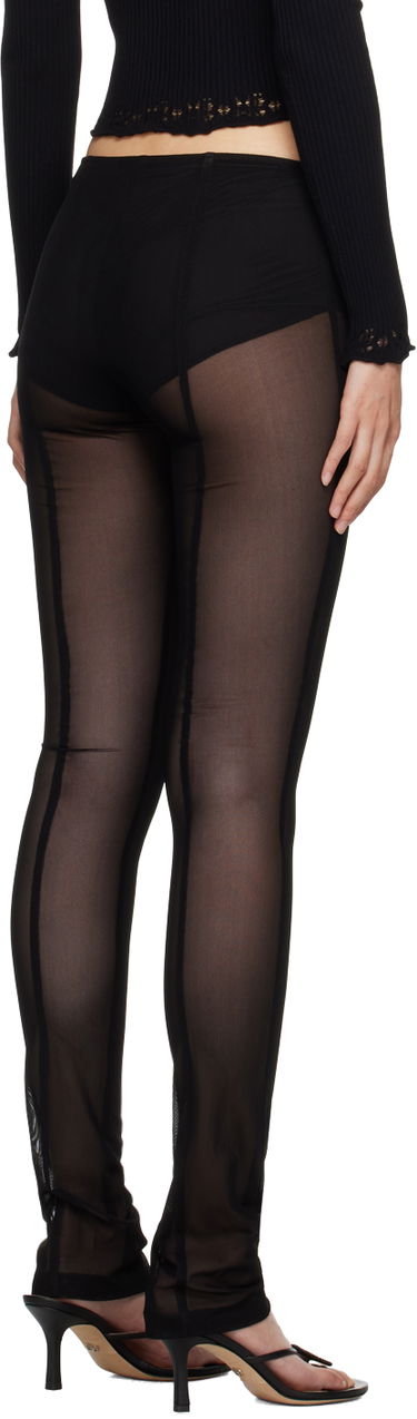 Legíny Blumarine Blumarine Sheer Panel Leggings Čierna | A344P013A, 2