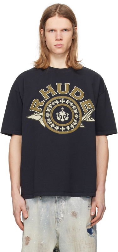 Tričko Rhude Rhude Caviar Graphic T-Shirt Čierna | RHPS25TT05012, 0