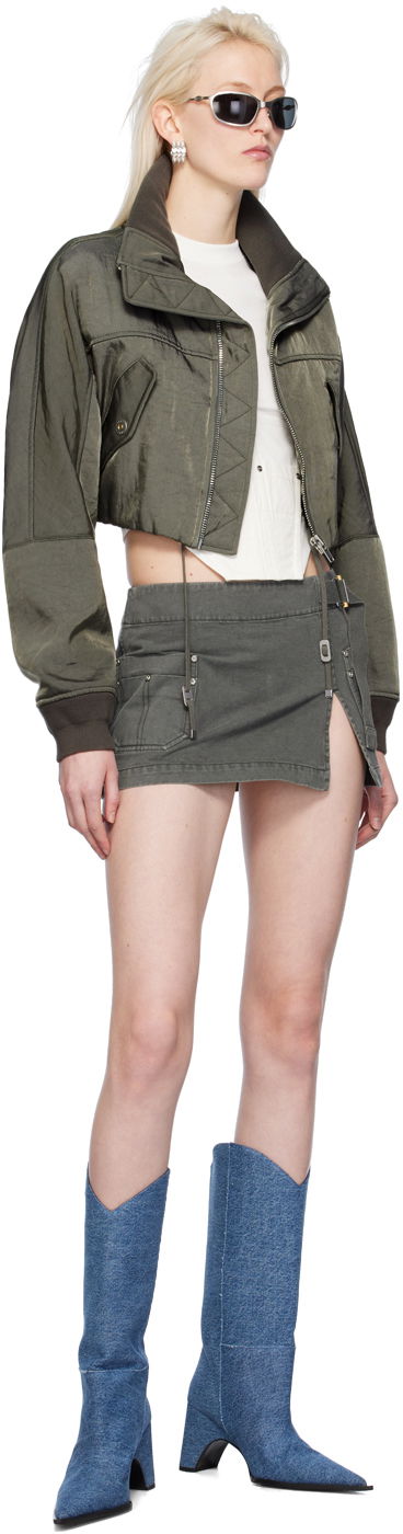 Crop Top Dion Lee Dion Lee Workwear Corset T-Shirt Biela | C3167PS24, 3