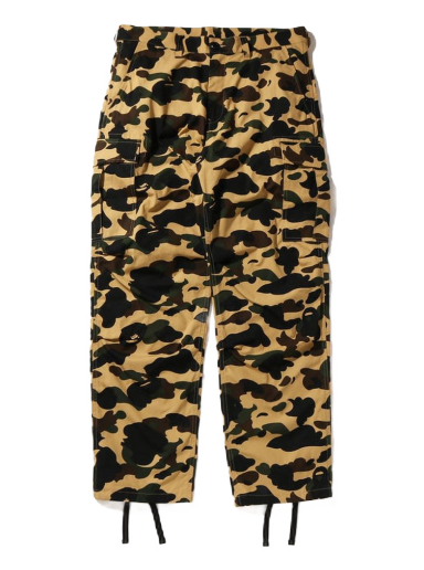 Cargo nohavice BAPE 1st Camo Cargo Pants Žltá | 1I30-152-019