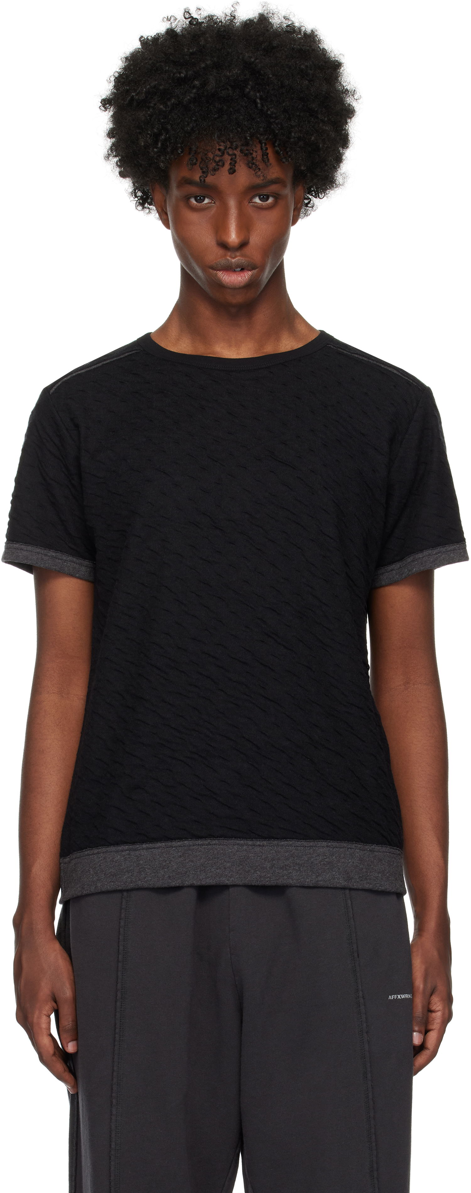 Tričko AFFXWRKS Reversible T-shirt Čierna | FW24T08, 0