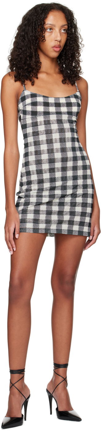 Šaty Miaou Miaou Anya Gingham Mini Dress Rôznofarebný | 5026PM1TAT, 3
