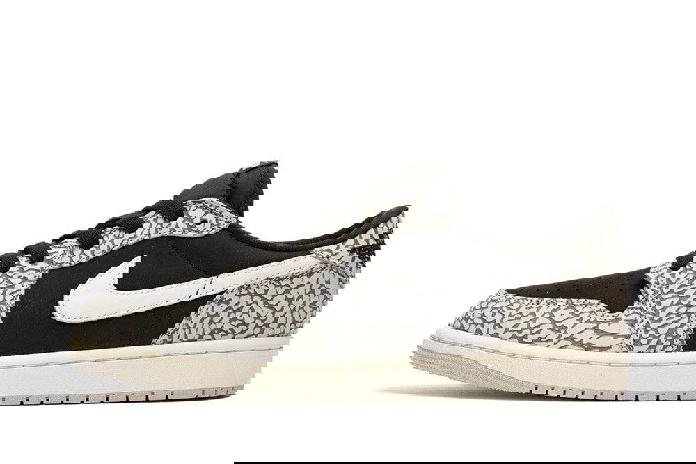 Tenisky a topánky Jordan Air 1 Retro Low OG "Black Cement" Čierna | CZ0790-001 / CZ0775-001, 0