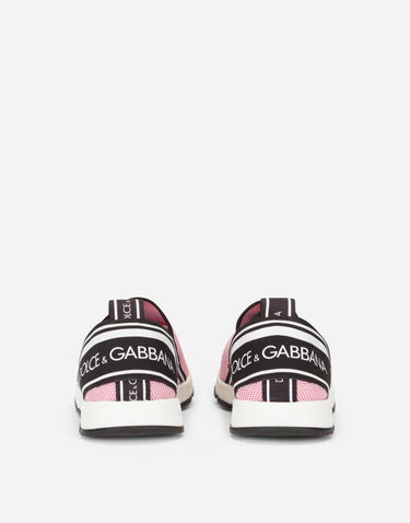 Tenisky a topánky Dolce & Gabbana Sorrento Logo Tape Ružová | D10723AH6778B405, 2