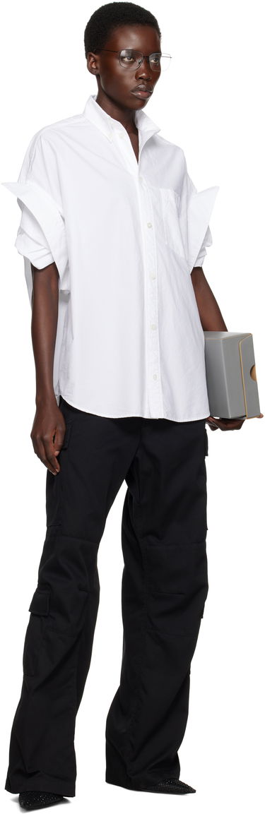 Cargo nohavice Balenciaga Balenciaga Regular Fit Cargo Pants Čierna | 814567 TRP09, 3