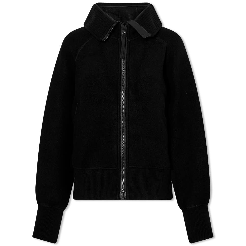 Chilliwack Fleece Bomber Black