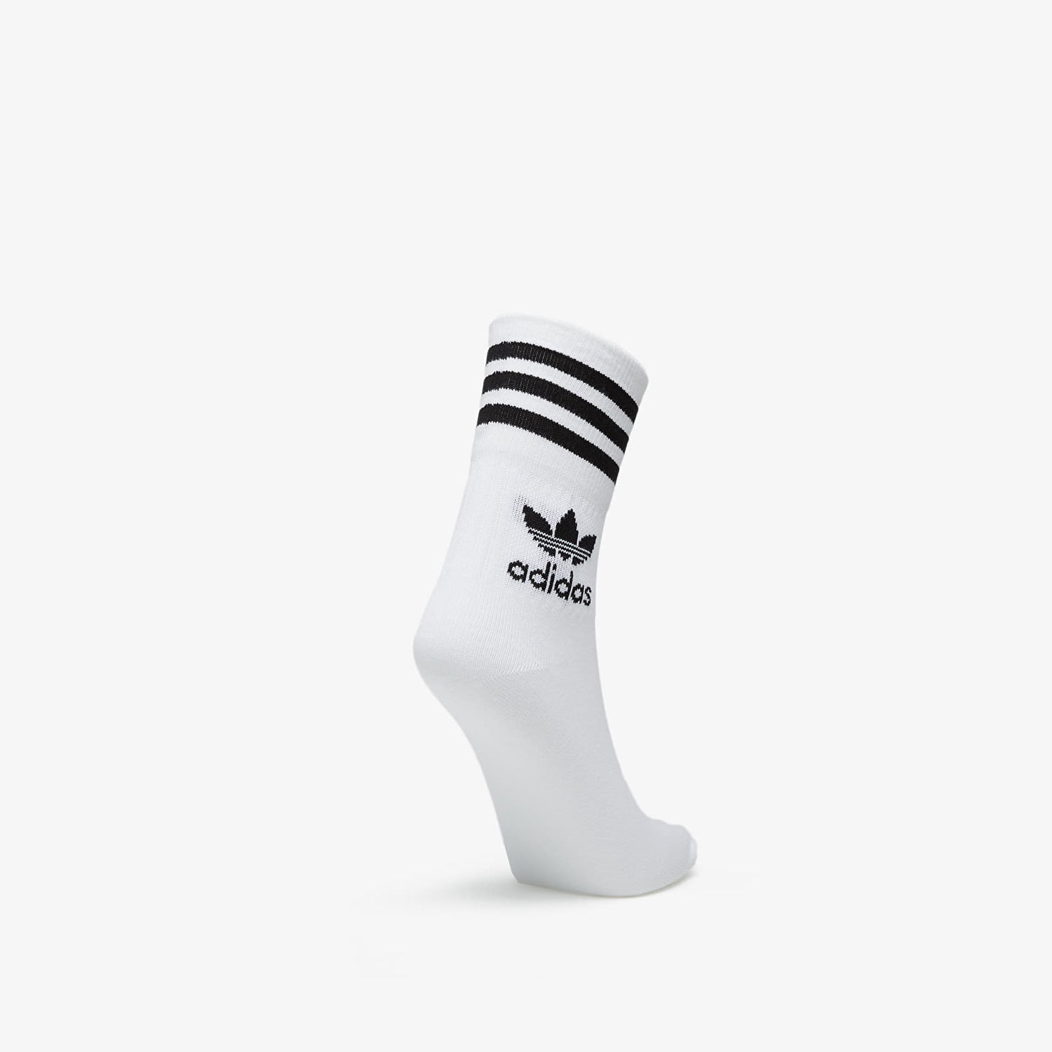 Ponožky adidas Originals Mid Cut Crew Socks 3-Pack Biela | GD3575, 1