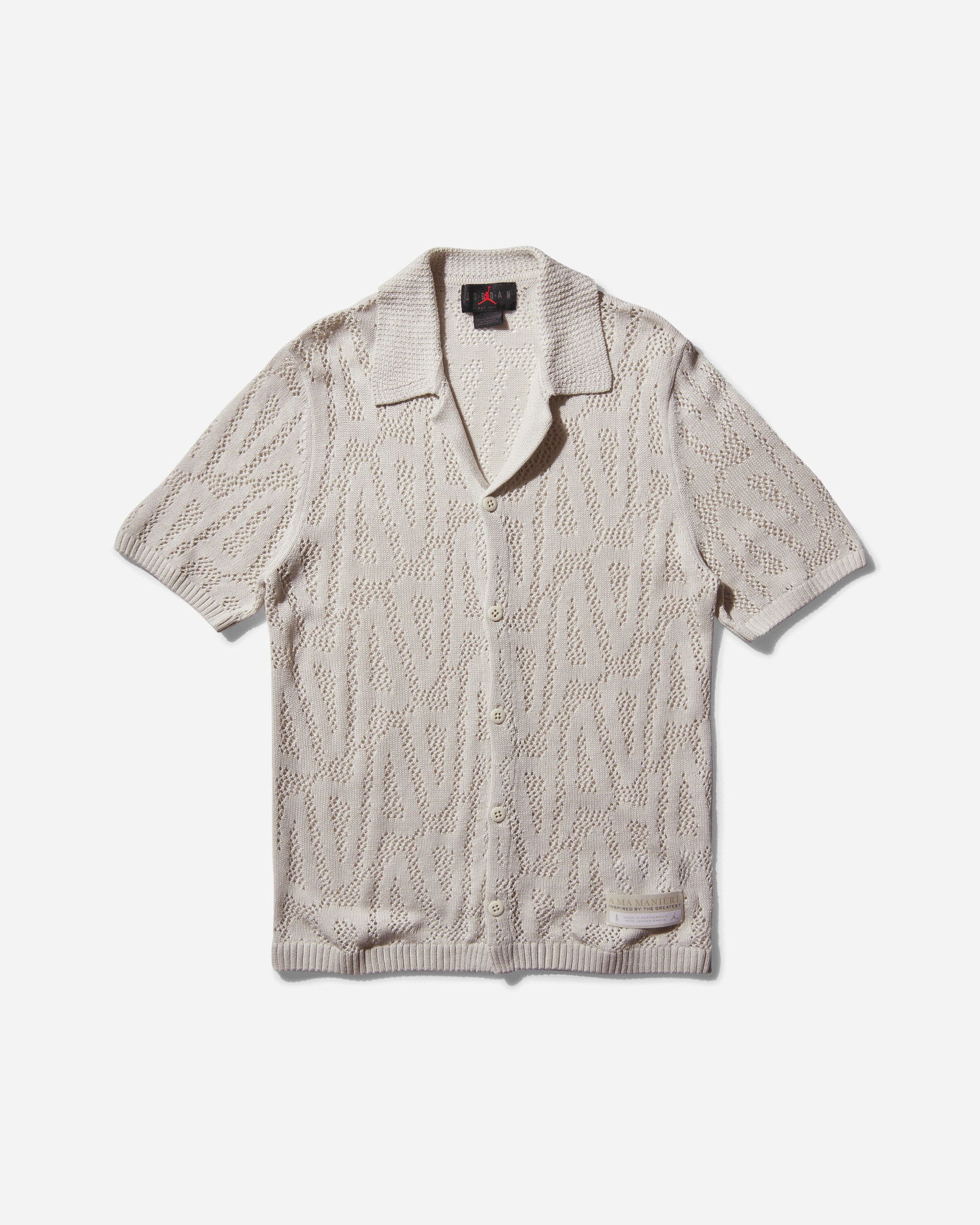 Košeľa Jordan Shooting Short Sleeve Shirt Béžová | HF0534-030, 1