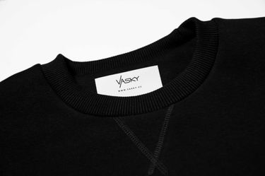 Sveter Vasky Oversize Sweatshirt Čierna | A-1240-001, 3