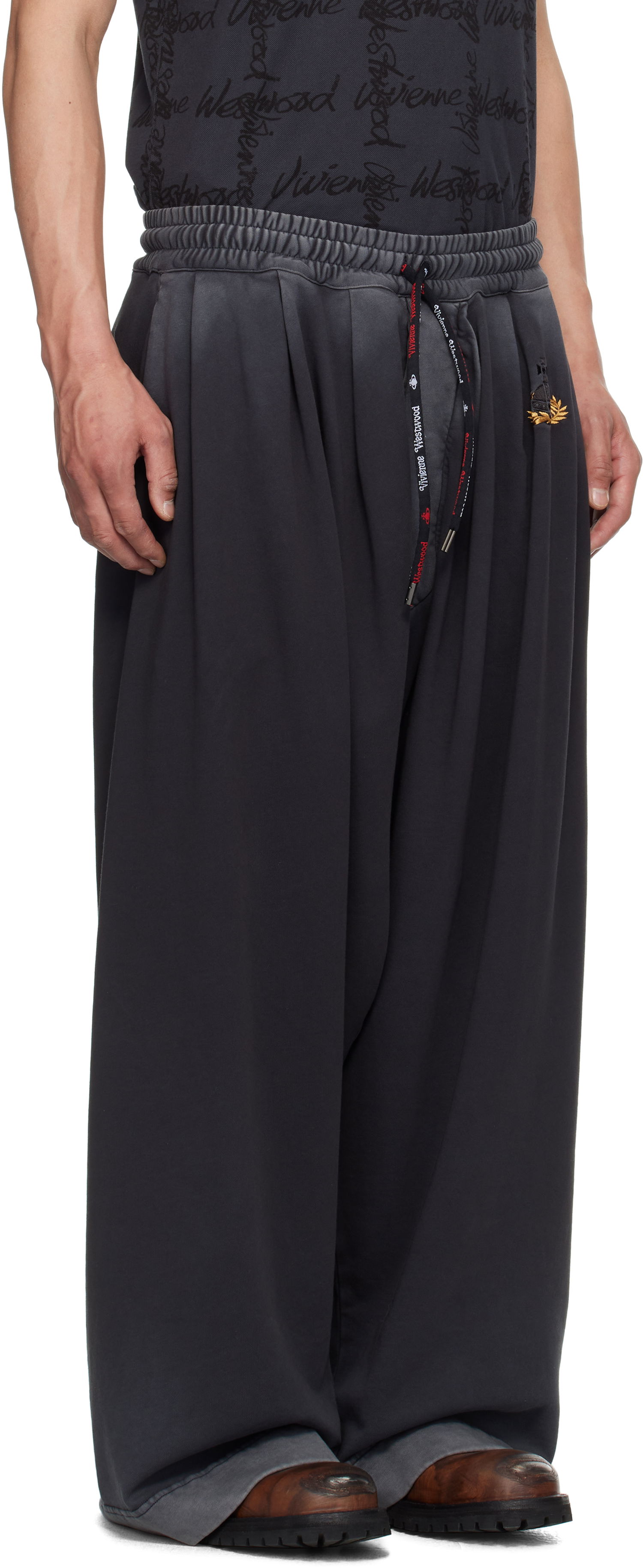 Tepláky Vivienne Westwood Vivienne Westwood Balloon Sweatpants Šedá | 3J01000U-J008W-, 1