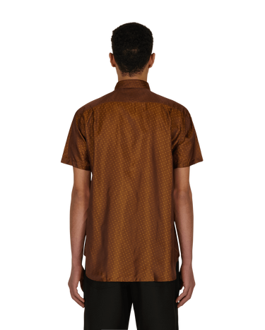 Košeľa Comme des Garçons Dot Shortsleeve Shirt Hnedá | FG-B078-SS21 3, 4
