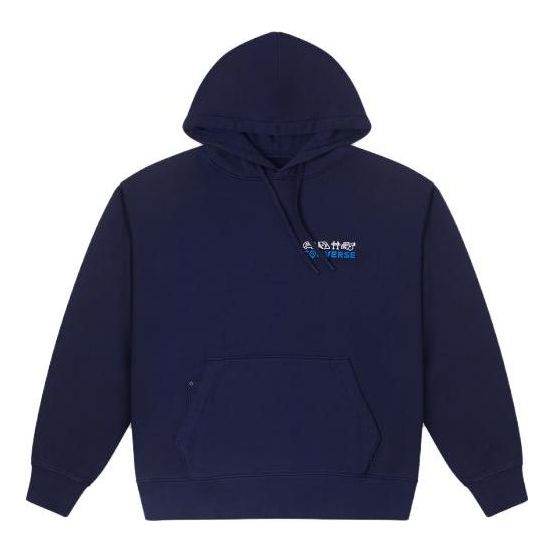 Mikina Converse Skate Logo Hoodie Modrá | 10026551-A03, 0