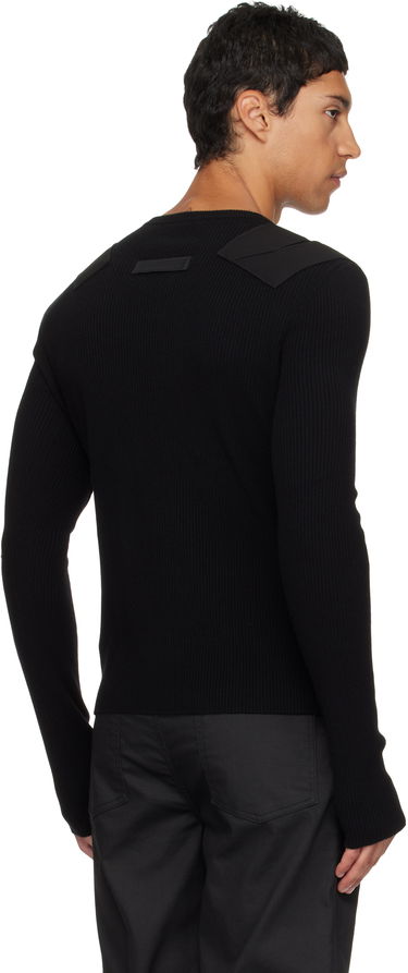 Sveter HELIOT EMIL HELIOT EMIL Glare Knit Sweater Čierna | AW25_M_07_080_BLK01, 2