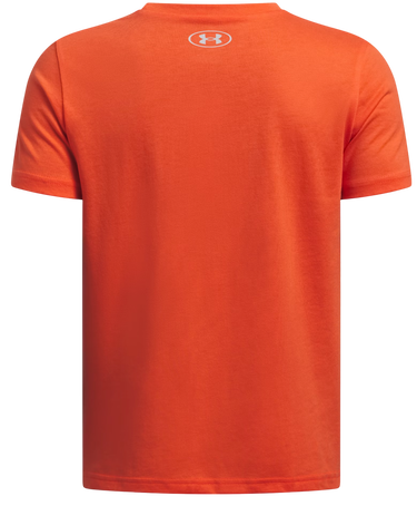 Tričko Under Armour Under Armour Split Big Logo Short Sleeve T-Shirt Oranžová | 1390003-847, 2