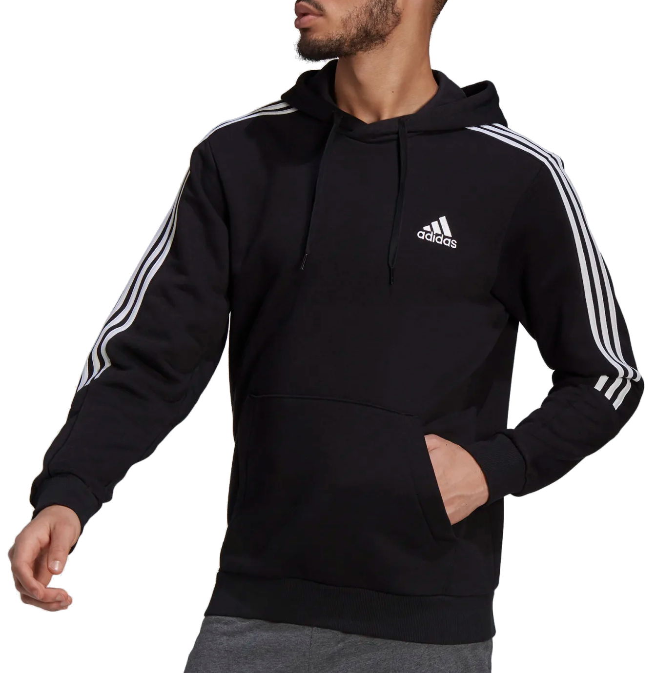 Mikina adidas Originals Cut 3S Sweatshirt Čierna | gk9581, 0