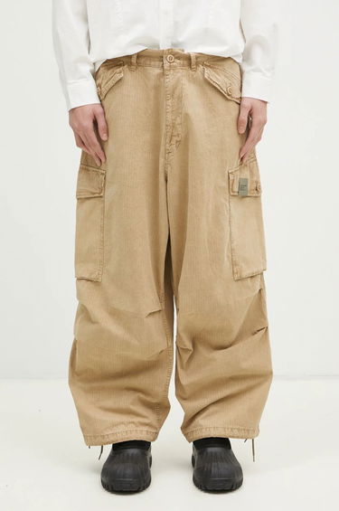 Cargo nohavice Neighborhood NEIGHBORHOOD Cargo Pants Béžová | 242SPNH.PTM01, 0
