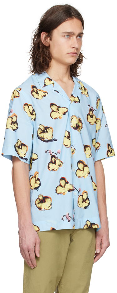 Košeľa Paul Smith Paul Smith Orchid Print Shirt Modrá | M1R-905U-M02333-40, 1