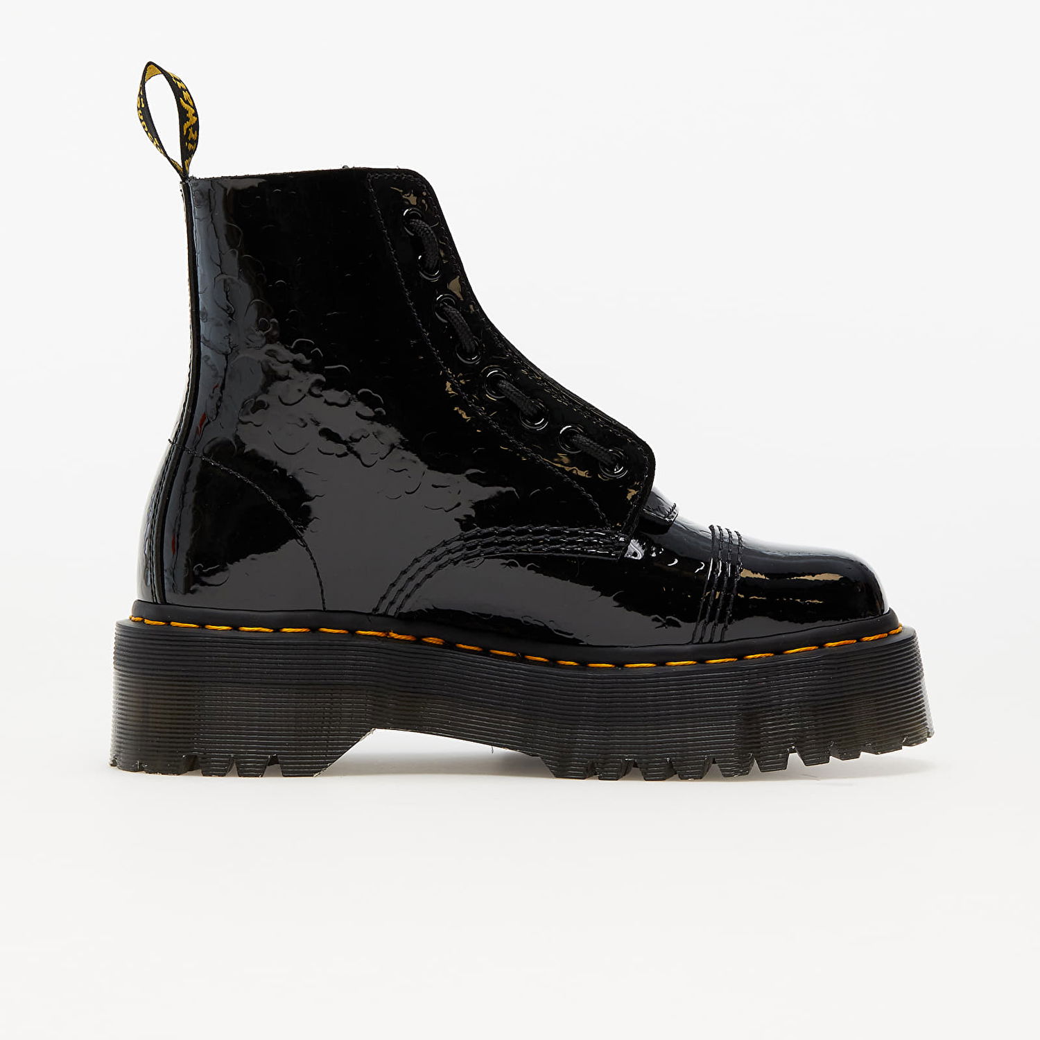 Tenisky a topánky Dr. Martens Sinclair Black Patent Lamper Leopard Emboss W Čierna | DM26866001, 1