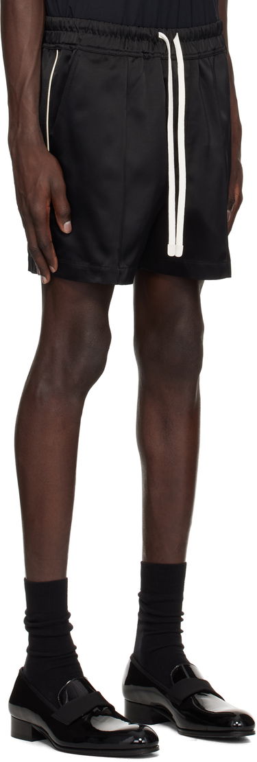 Šortky Tom Ford Tom Ford Shiny Satin Shorts Čierna | SSC002-FMV031S25, 1