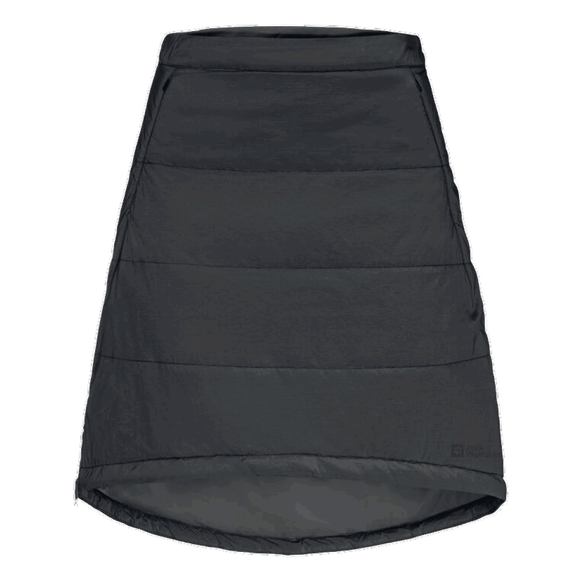 Sukňa Jack Wolfskin Quilted Skirt ALPENGLUEHEN Čierna | 1507631-6350