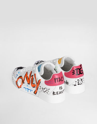 Tenisky a topánky Dolce & Gabbana Portofino With Lettering Rôznofarebný | CK1545AD4628Z416, 2