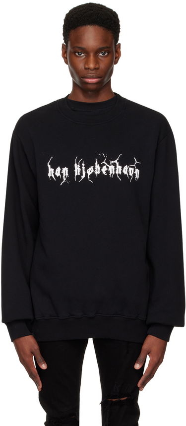 Mikina Han Kjøbenhavn Artwork Graphic Sweatshirt Čierna | M-132601, 0