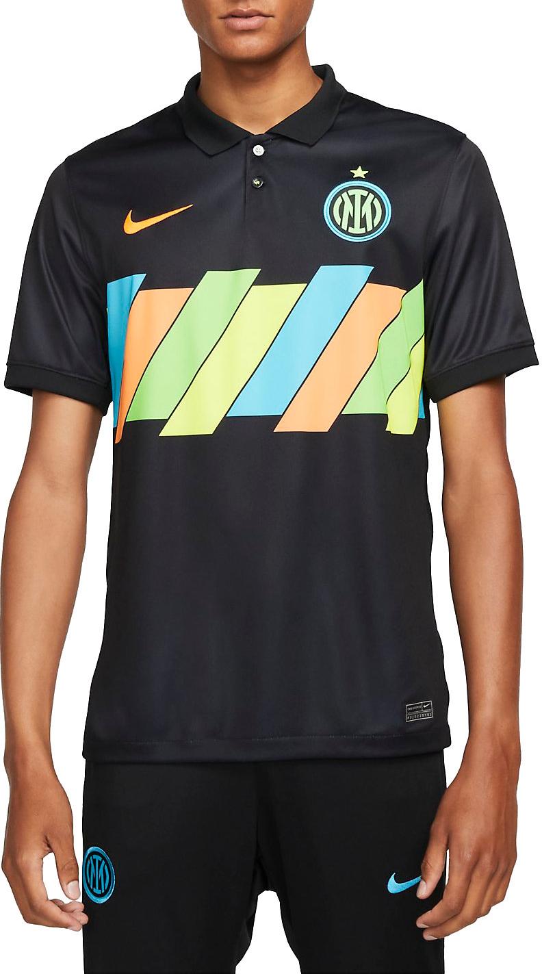 Polo tričko Nike Inter Milan 2021/22 Soccer Jersey Čierna | db5899-011
