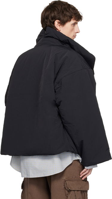 Prešívaná bunda ERL Crinkled Puffer Jacket Čierna | ERL11C001, 2