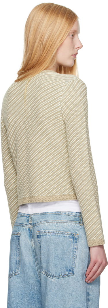 Sveter rag & bone Rag & Bone Claire Knit Cardigan Béžová | WAS25P026SD26, 2