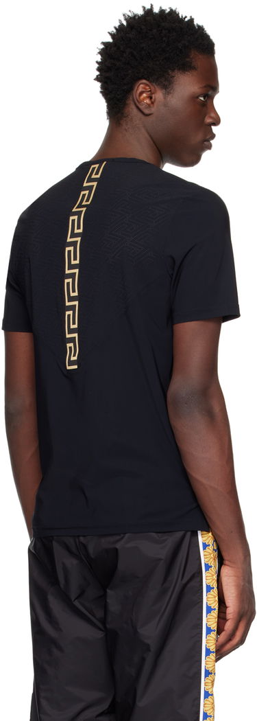 Tričko Versace Versace Patch T-Shirt Čierna | 1008151 1A05634, 2