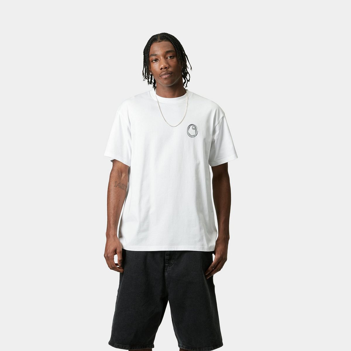Tričko Carhartt WIP Short Sleeve Charms T-Shirt Biela | I034410_9, 0