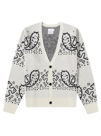 Sveter Rhude Bandana Stripe Cardigan Béžová | RHSS22CA01037422