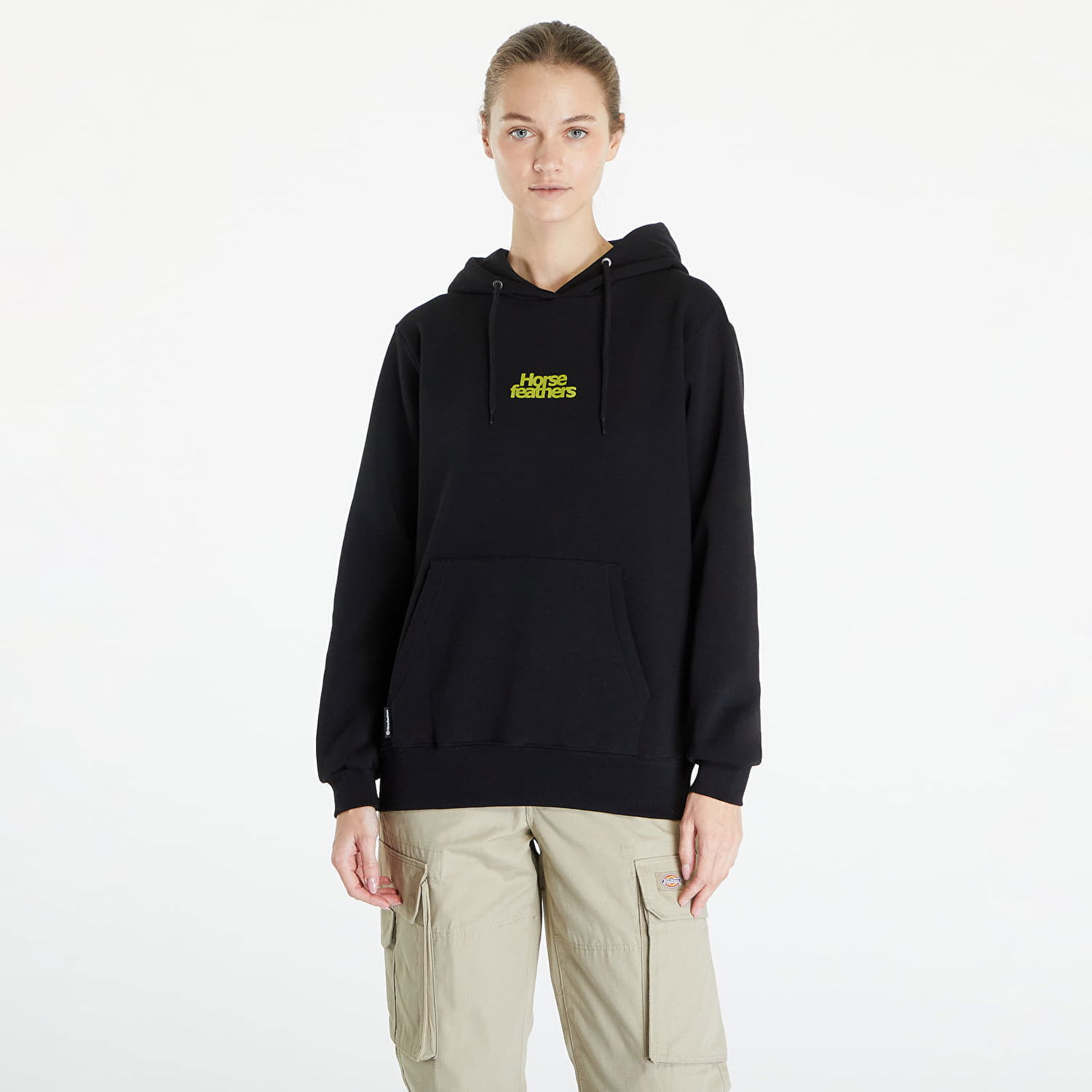 Mikina Horsefeathers Nita Sweatshirt Black Čierna | SW903A, 0