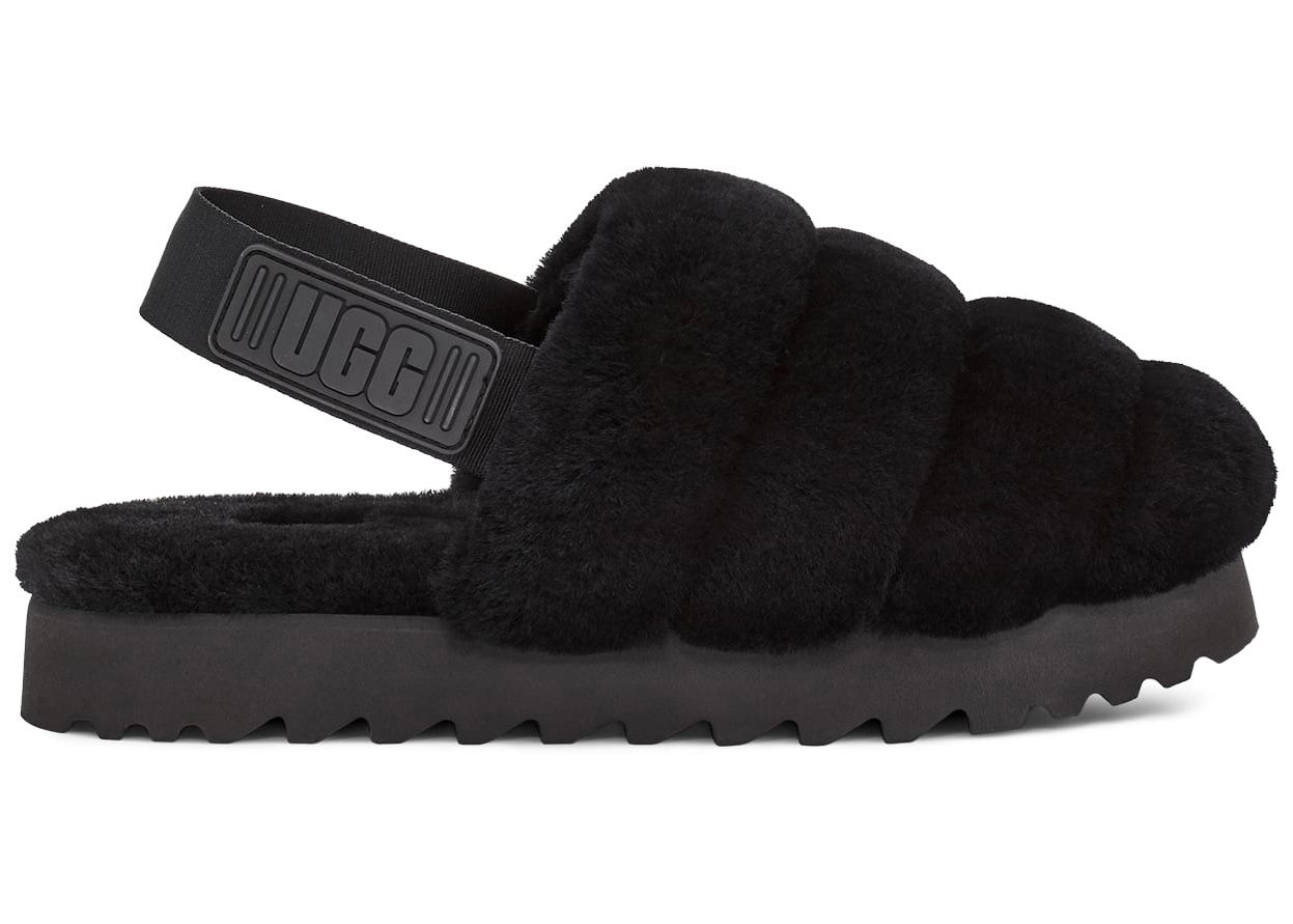 Tenisky a topánky UGG Super Fluff Slippers Čierna | 1121751-BLK, 0