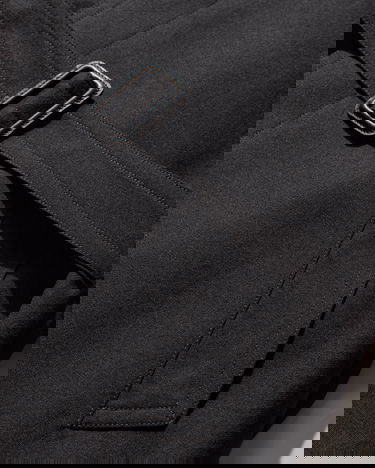 Trenčkot Maison Margiela Wool Trench Coat Čierna | SH2AH0013 900, 3