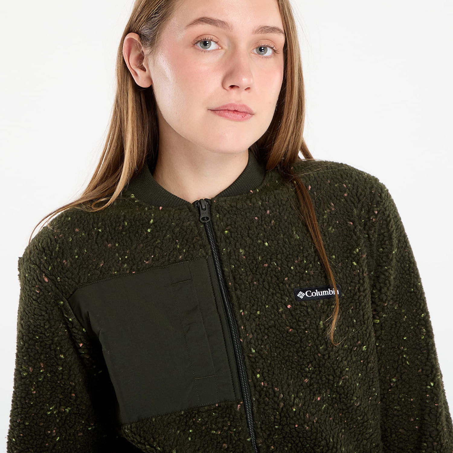 Bomber bunda Columbia Columbia Stellar Path™ Fleece Bomber Jacket Zelené | 2136263366, 1