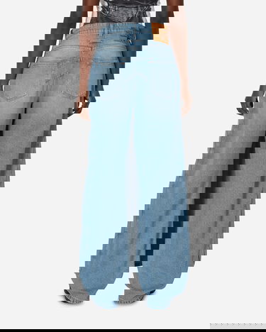 Sukňa Jean Paul Gaultier Long Denim Skirt Modrá | F-JE121I-D014 56, 3