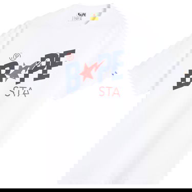 Tričko BAPE Bathing Ape Colors Bape Sta T-Shirt, Large Biela | 001TEL301022M-WHT, 1