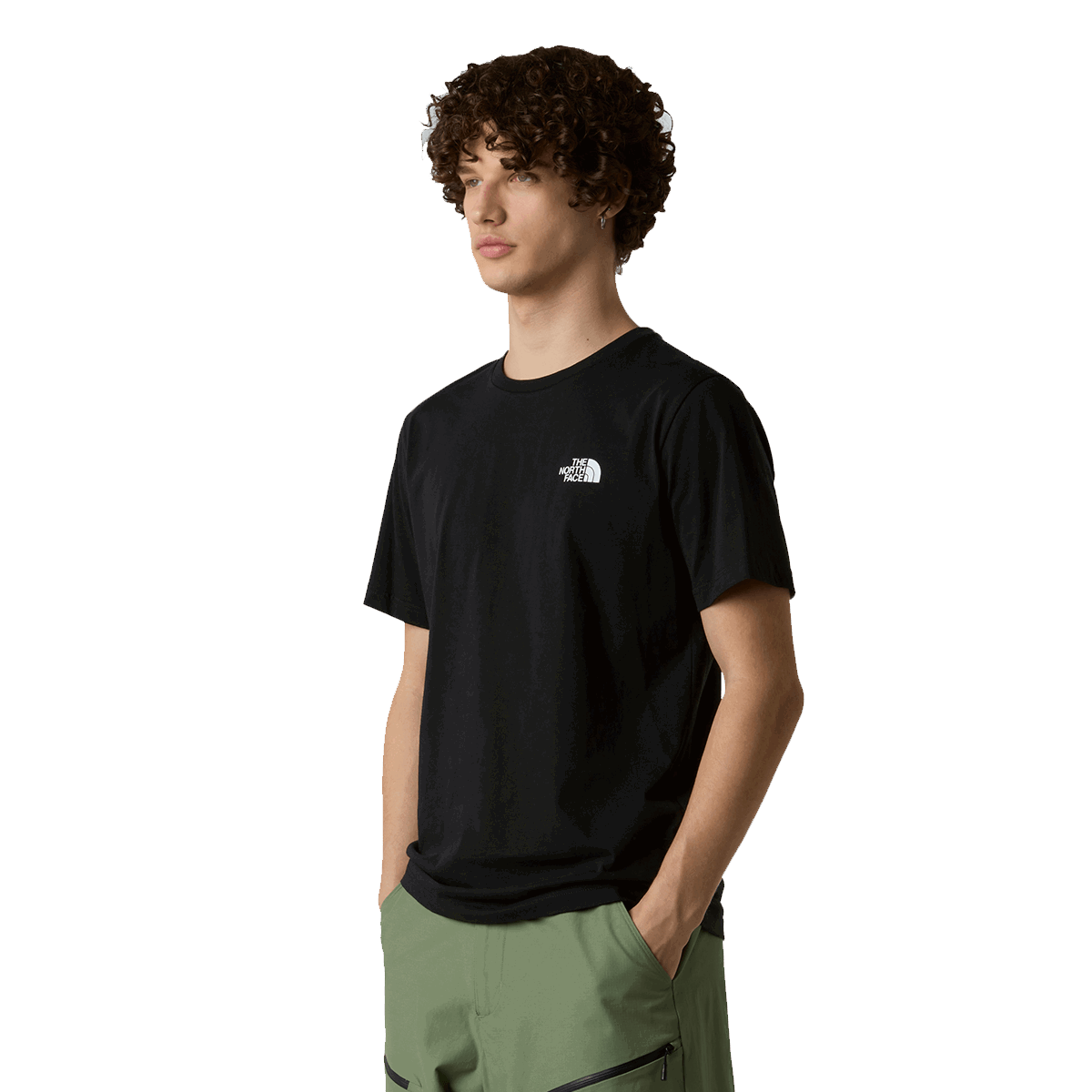 Tričko The North Face The North Face Vertical Logo Short Sleeve T-Shirt Čierna | NF0A8EE7JK31, 0