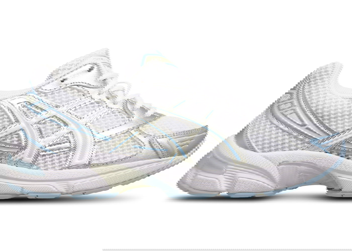 Tenisky a topánky Asics Gel-1130 White Ivory Light Blue Šedá | 1202A504-100, 0