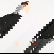 Textured Track Top Black