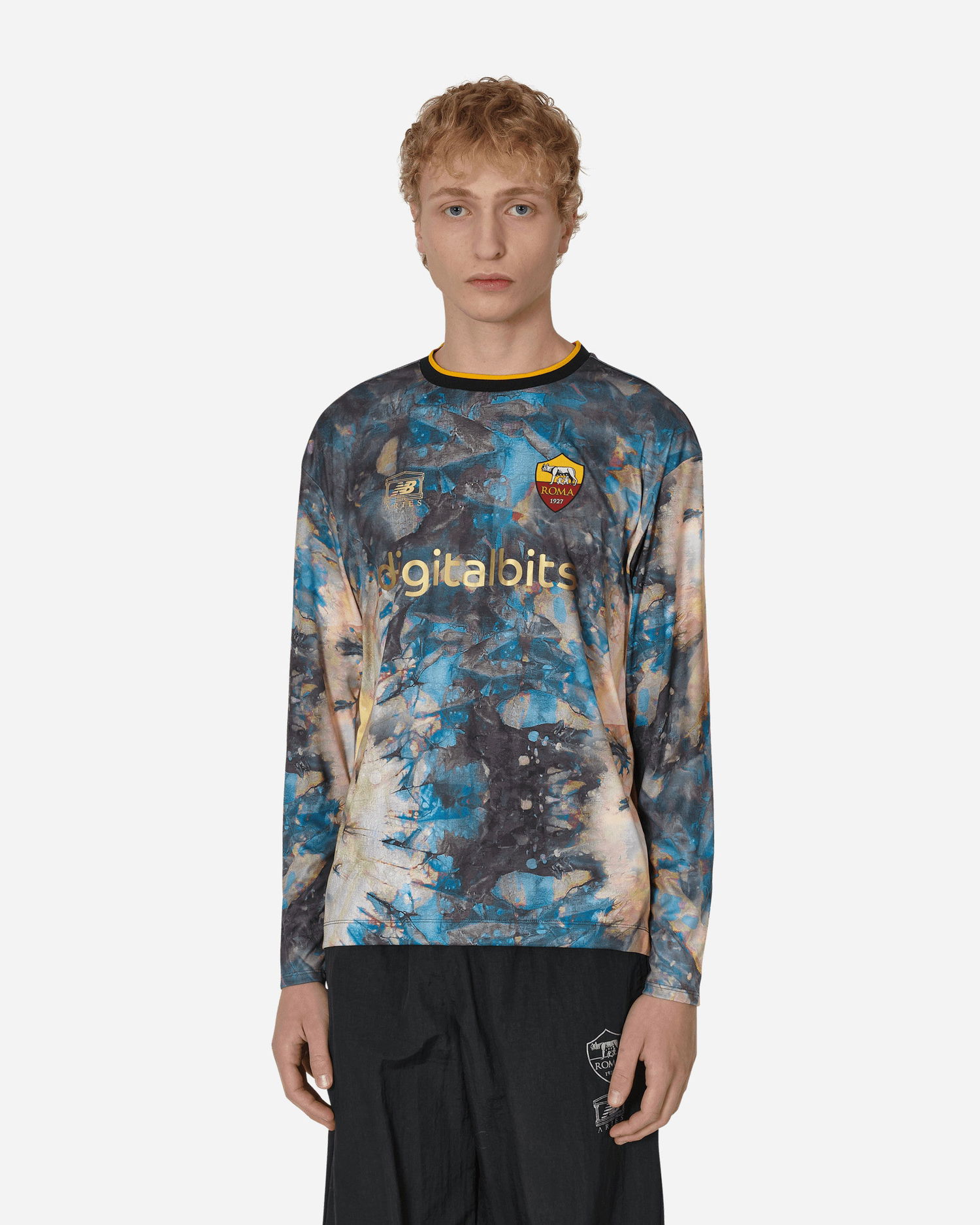 Dres New Balance AS Roma x Aries x GK Longsleeve Jersey Rôznofarebný | MT239937HME, 0